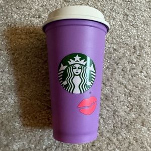 Starbucks Lips Reusable Cup